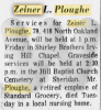 Documents/1969 Zeiner Ploughe Obituary.png